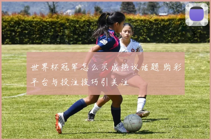世界杯冠军怎么买成热议话题 购彩平台与投注技巧引关注